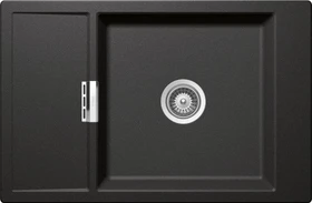 Schock Mono D-100XS Unterbau Becken reversibel stone inkl. Schneidebrett