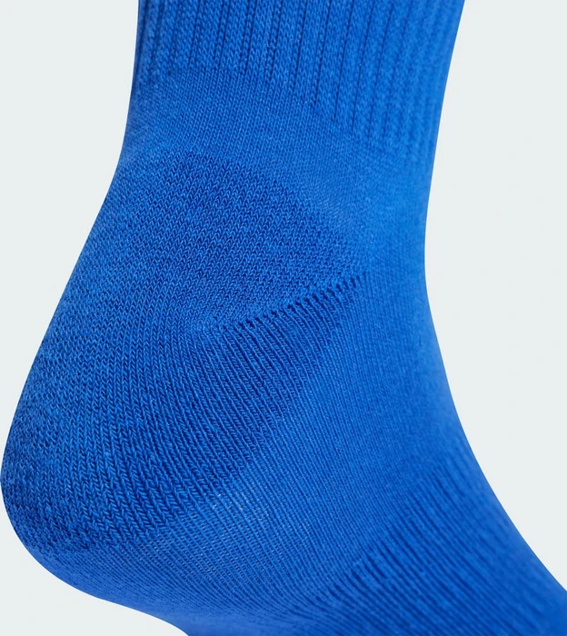 adidas Cushioned Crew Socken royal blue/dark blue/warm clay/pure ruby, 6 Paare