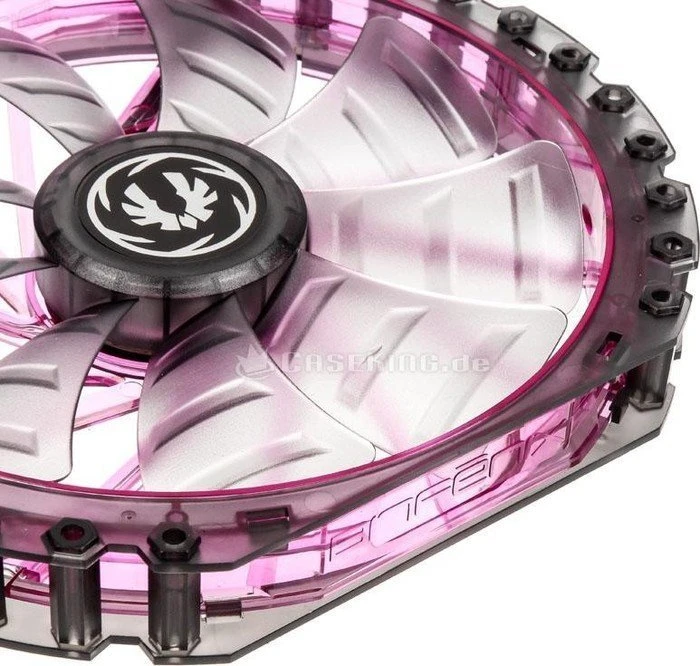 BitFenix Spectre Pro LED schwarz/violett, 230mm