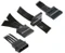 NZXT SATA-Stromadapter 4-Pin [IDE] auf 3x 15-Pin [SATA] 20cm, sleeved schwarz Vorschaubild