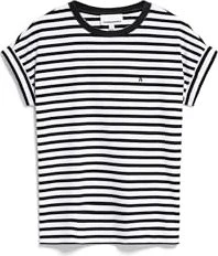 Armedangels Idaara Stripes T-Shirt kurzarm weiß/schwarz (Damen)