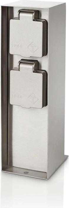 Philips myGarden Rock IP44 Garten-Steckdosenverteiler, 2-fach, 3m