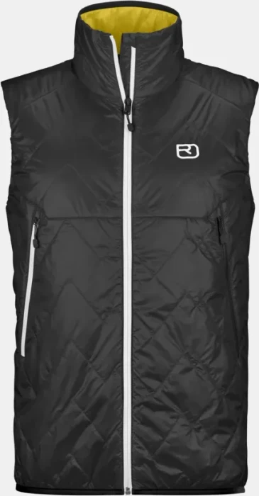 Ortovox Swisswool Piz Vial Funktionsweste black raven (Herren)