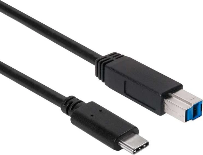 Club 3D USB 3.1 Adapterkabel, USB-B 3.1 Stecker auf USB-C 3.1 Stecker, 1m