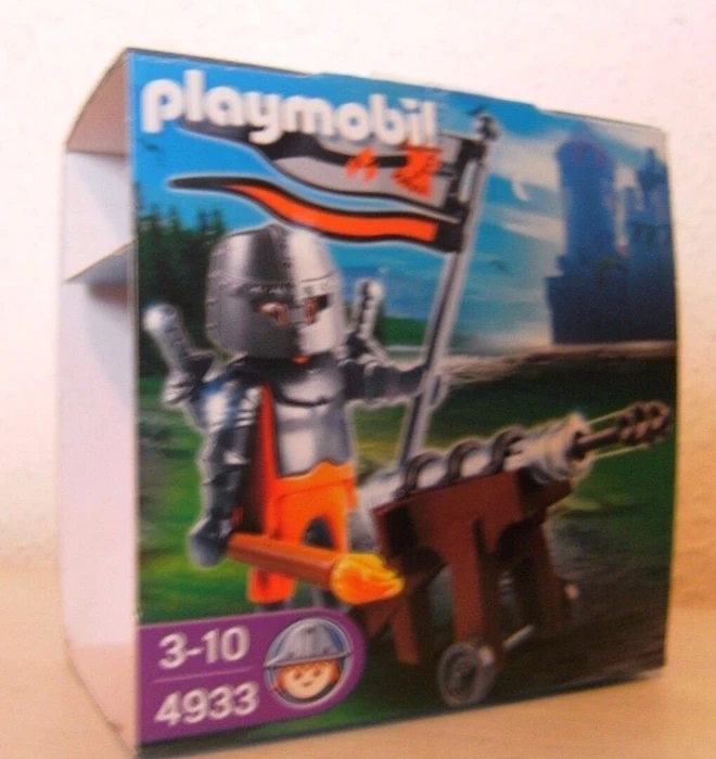 playmobil Ostereier Raubritter mit Kanone