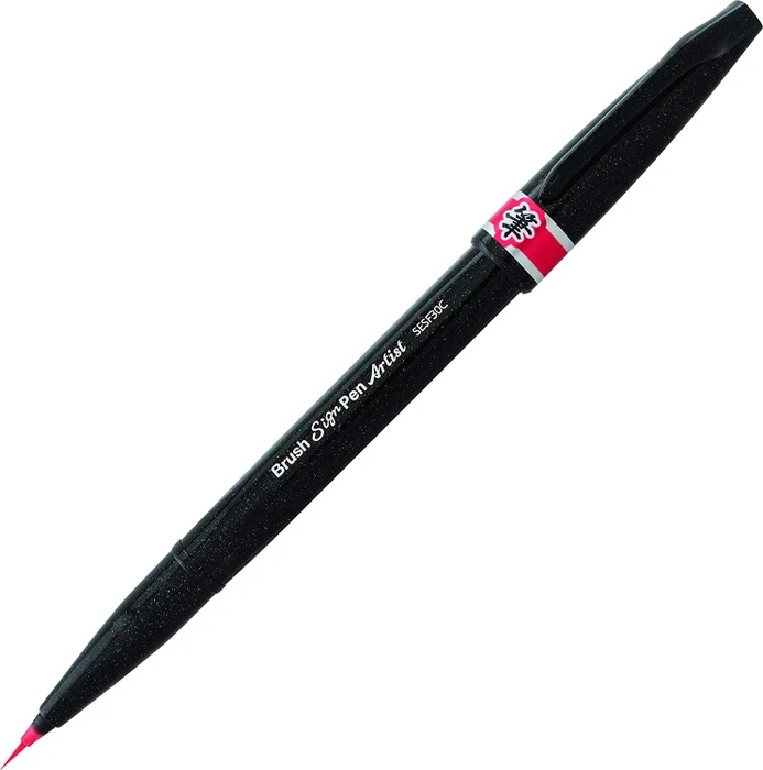 Pentel Brush Sign Pen Artist SESF30C rot, 12er-Pack