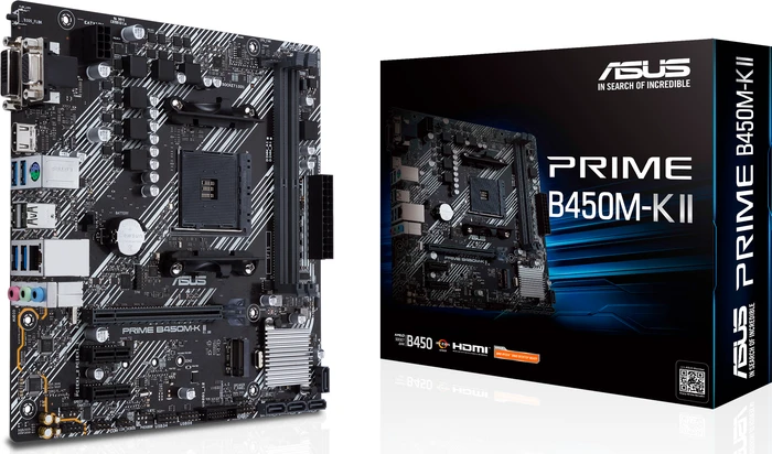 ASUS Prime B450M-K II (AMD AM4)