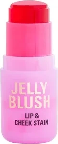 Revolution Beauty Jelly Blush Stick Lip and Cheek Stain strawberry pink, 6g