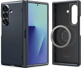 Spigen Slim Armor Pro (MagFit) für Samsung Galaxy Z Fold7 metal slate