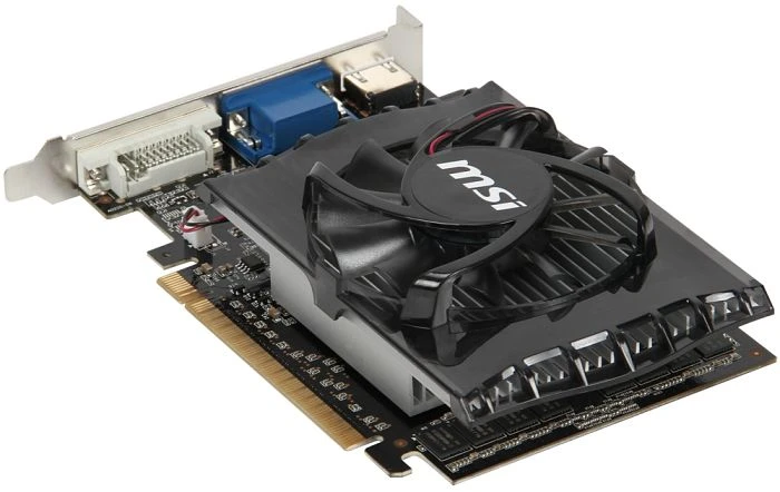 MSI GeForce GT 630, N630-2GD3, 2GB DDR3, VGA, DVI, HDMI