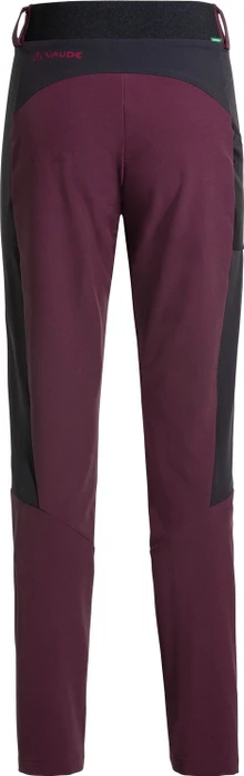 Vaude Elope Slim Fit Hose lang cassis (Damen)