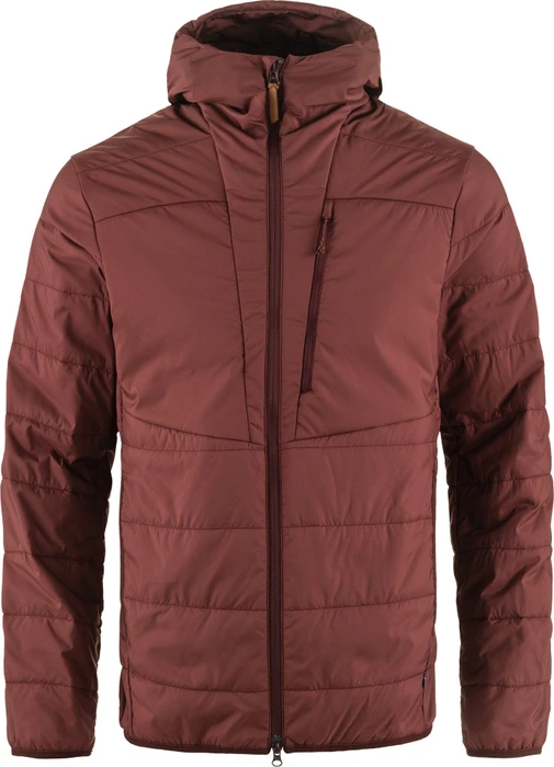 Fjällräven Keb Padded Hoodie Funktionsjacke maroon (Herren)