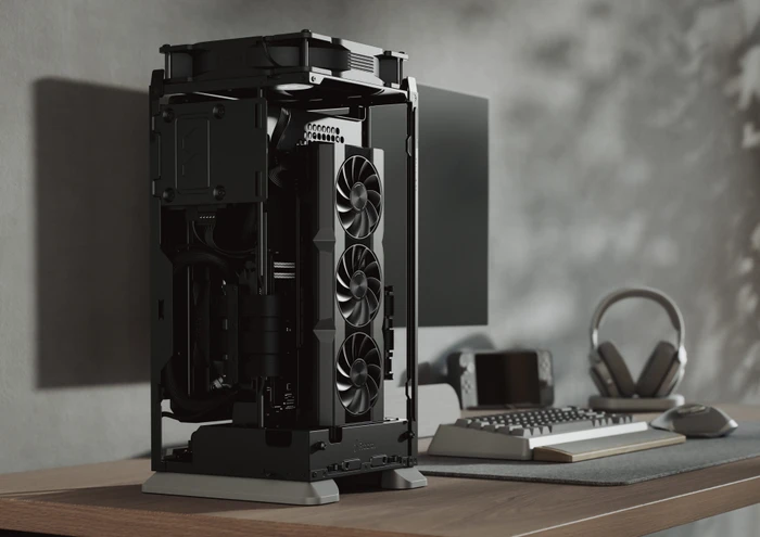 Fractal Design Mood Light Gray, Mini-ITX