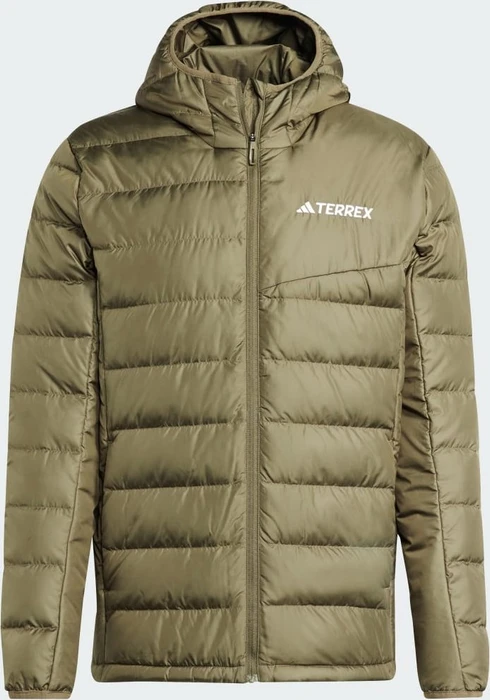 adidas Terrex Multi Light Hooded Daunen Jacke olive strata (Herren)