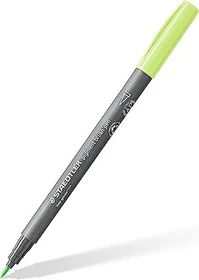 Staedtler pigment brush pen 371 limettengrün, 10er-Pack