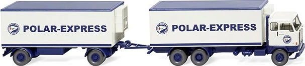 Wiking Kühlkofferlastzug Volvo F88 Polar-Express