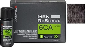 Goldwell Men ReShade Blending Power Shot Ansatzset 6CA Cool Asch-Dunkelblond, 80ml