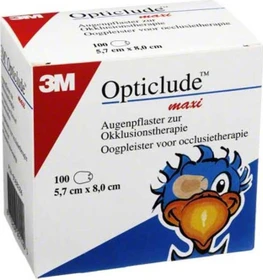 3M Opticlude hautfarben maxi,   100 Stück
