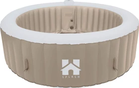 Home Deluxe Splash Whirlpool rund 208x65cm beige