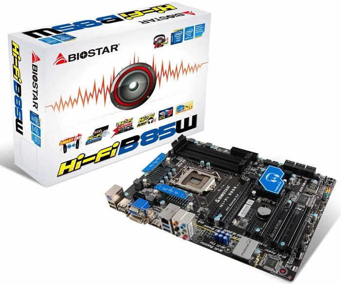 Biostar Hi-Fi B85W (Intel 1150)