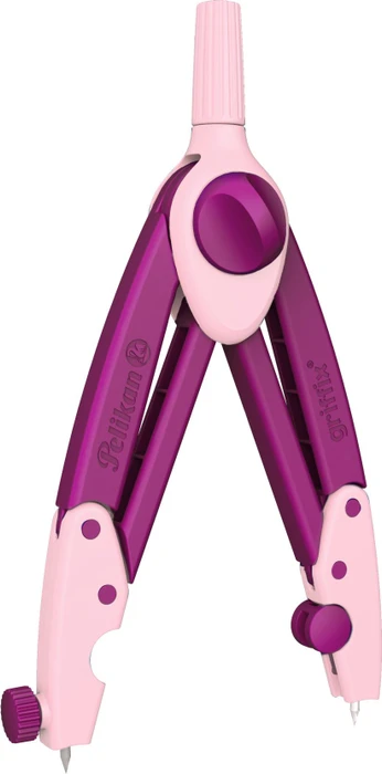 Pelikan griffix Ergonomischer Schulzirkel Sweet Berry, violett/rosa