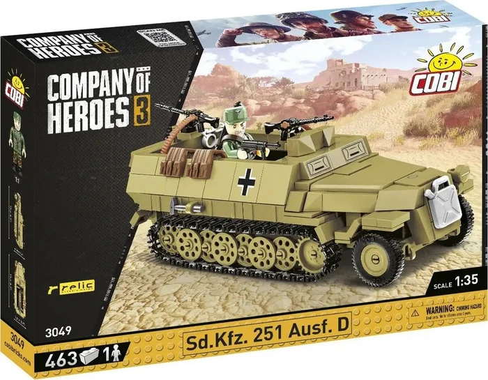 Cobi Company of Heroes 3 SD.KFZ. 251 Ausf.D.