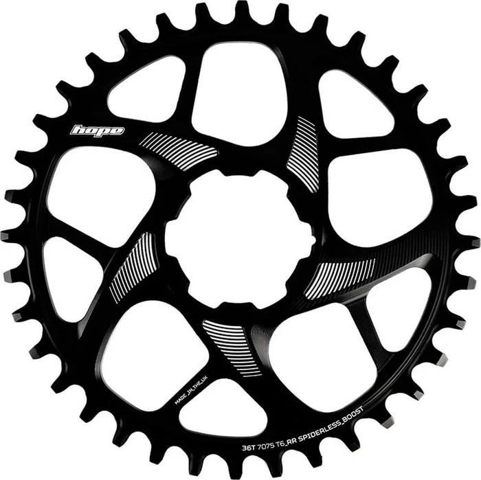 Hope R22 Spiderless Direct Mount Boost 36 Zähne Kettenblatt schwarz (RR36BSP22N)