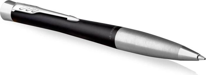Parker Urban Twist M Kugelschreiber muted black lacquer/chrome trim, Geschenkbox