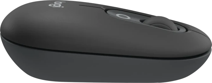Logitech POP Wireless Mouse, Graphite, Logi Bolt, USB/Bluetooth