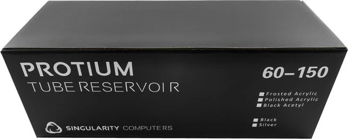 Singularity Computers Protium 150, Black Frosted, 150mm, Acryl