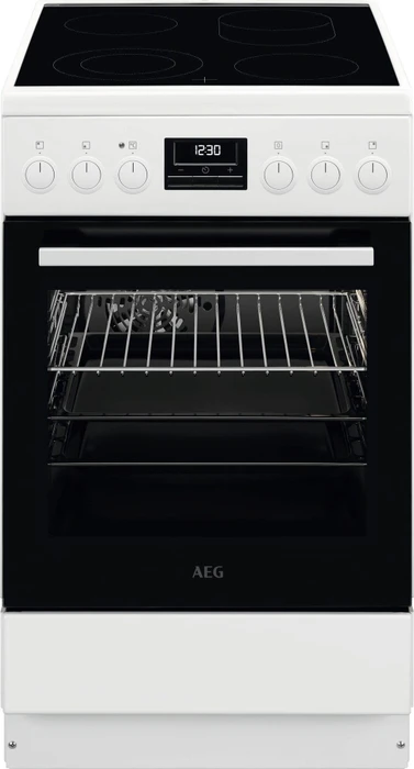 AEG Electrolux CCB5449BBW Elektroherd mit Glaskeramik-Kochfeld