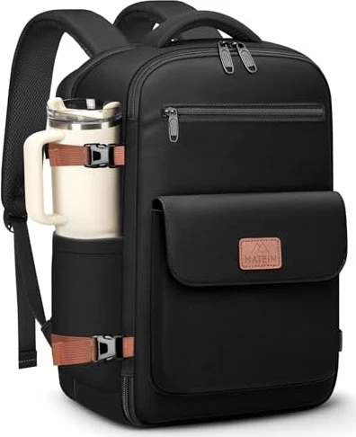Matein Kabinentasche Rucksack 24l schwarz