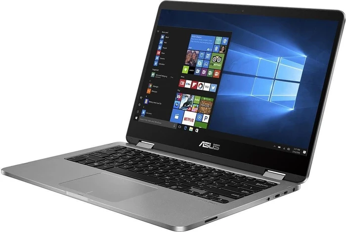 ASUS VivoBook Flip 14 TP401NA-EC004T, Light Grey, Pentium N4200, 8GB RAM, 256GB SSD, DE