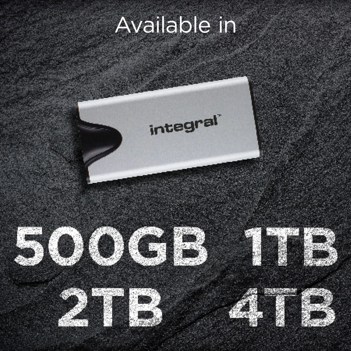 Integral SlimXpress Pro Portable SSD, 500GB, USB-C 3.2