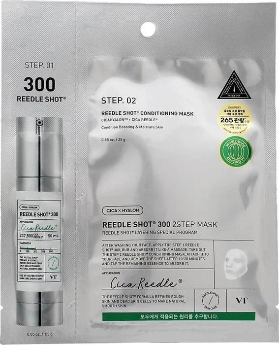 VT Cosmetics Reedle Shot 300 2-Step Mask, 1 Stück