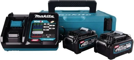 Makita Powersource-Kit XGT Starterset 40V, 4.0Ah, Li-Ionen, 2 Akkus [8.0Ah] [320Wh]