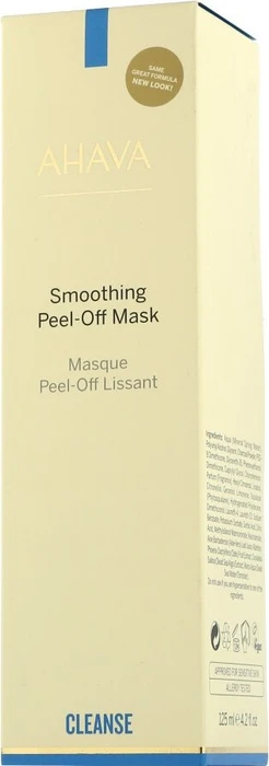 AHAVA Dead Sea Osmoter Dunaliella Algae Refresh & Smooth Peel-Off Mask, 125ml