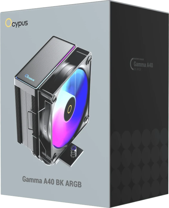 Ocypus Gamma A40 BK ARGB, schwarz