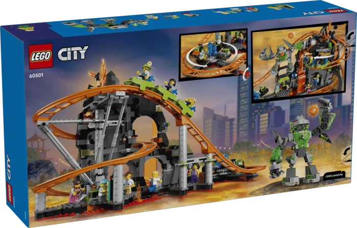 LEGO City - Lava Land-Achterbahnpark
