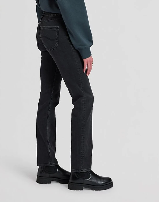Lee Marion Straight Jeans true to black (Damen)