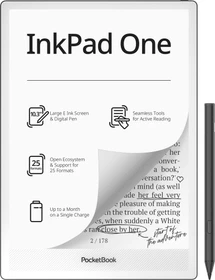PocketBook InkPad One, Matte Black, 32GB Flash