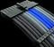 EZDIY-FAB Cable Extension Kit, 1x 24-Pin, 1x 4/8-Pin ATX, 2x 6-Pin PCIe, 16AWG, 2x 8-Pin PCIe, 16 AWG Nylon, blau/grau/schwarz Vorschaubild