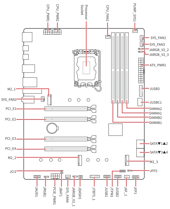 MSI Z890 Gaming WIFI (Intel 1851)