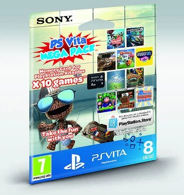 Sony PlayStation Vita Memory Stick - Mega Pack 8GB (PSVita)