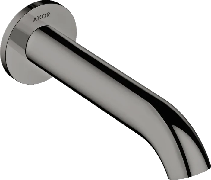 Hansgrohe Axor Uno Wanneneinlauf gebogen polished black chrome