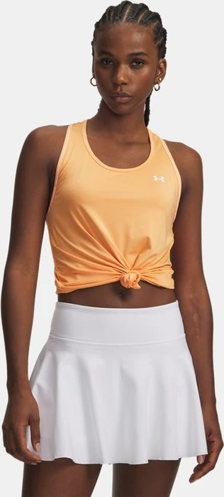 Under Armour Mesh Tank Top Funktionsshirt ärmellos orange bloc/white (Damen)
