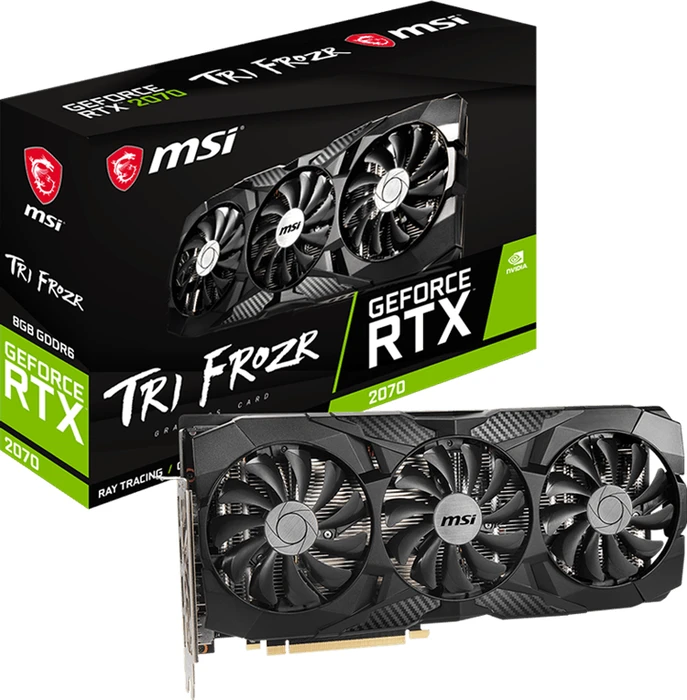 MSI GeForce RTX 2070 Tri Frozr, 8GB GDDR6, HDMI, 3x DP