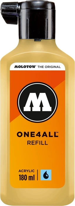 Molotow ONE4ALL Refill Acrylfarbe 180ml, vanille pastell