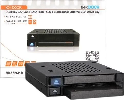 Icy Dock flexiDOCK MB522SP-B