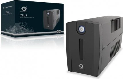 Conceptronic ZEUS01E IEC USV, 650VA, USV IEC, C13, USB